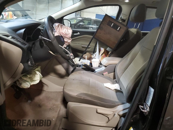 2013 Ford Escape SE with VIN 1FMCU9GX5DUA90541, listed as a Copart auction lot 58897585 with 124,593 mi miles and Salvage title. Bid and sale history available at DreamBid. Image 7.