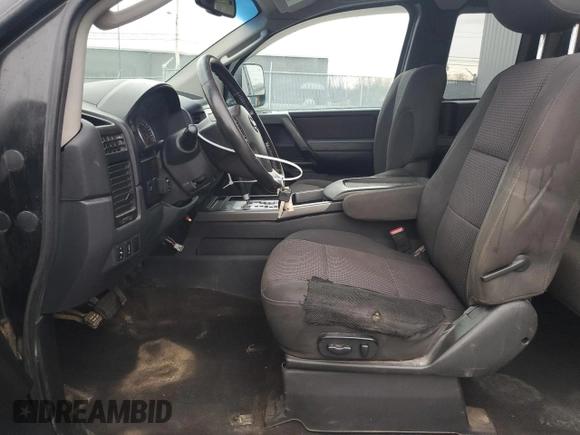 2011 Nissan Titan PRO-4X with VIN 1N6AA0CC2BN324013, listed as a Copart auction lot 75805094 with 214,015 mi miles and Clean Title. Bid and sale history available at carsss.com. Image 7.