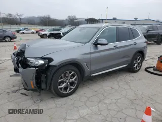 2024 BMW X3 xDrive30i z VIN 5UX53DP07R9U62900, wystawiony jako Copart lot #42812245 z przebiegiem 8 475 mil mil oraz Szkoda całkowita • Salvage title. Historia ofert i sprzedaży dostępna na DreamBid. Obrazek 1.