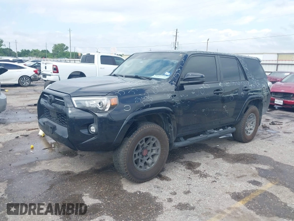 2022 Toyota 4Runner SR5 with VIN JTEEU5JR1N5259915, listed as a IAAI auction lot 42084335 with 45,059 mi miles and . Bid and sale history available at DreamBid. Image 17.