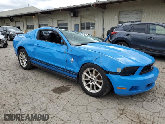 2011 Ford Mustang V6 with VIN 1ZVBP8AM4B5105891, listed as a Copart auction lot 53941285 with 140,521 mi miles and Clean Title. Bid and sale history available at carsss.com. Image 4.