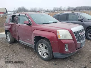2012 GMC Terrain SLE-2 with VIN 2GKFLTE58C6249265, listed as a IAAI auction lot 41273345 with 142,675 mi miles. Bid and sale history available at carsss.com. Image 1.