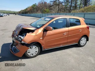 2018 Mitsubishi Mirage ES z VIN ML32A3HJ8JH004081, wystawiony jako Copart lot #55670445 z przebiegiem 35 274 mil mil oraz Szkoda całkowita • Salvage title. Historia ofert i sprzedaży dostępna na DreamBid. Obrazek 1.