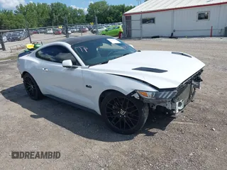 2017 Ford Mustang GT with VIN 1FA6P8CF8H5332597, listed as a IAAI auction lot 42759541 with 23,638 mi miles and . Bid and sale history available at DreamBid. Image 1.