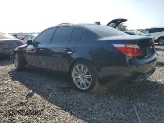 2007 BMW 5 Series 550i with VIN WBANB53587CP08507, listed as a Copart auction lot 51132315 with 119,841 mi miles and Salvage Title. Bid and sale history available at DreamBid. Image 2.
