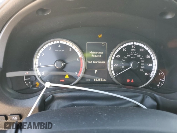 2020 Lexus NX 300 F Sport with VIN JTJSARDZ2L5013615, listed as a Copart auction lot 56094695 with 65,368 mi miles and Salvage title. Bid and sale history available at DreamBid. Image 9.