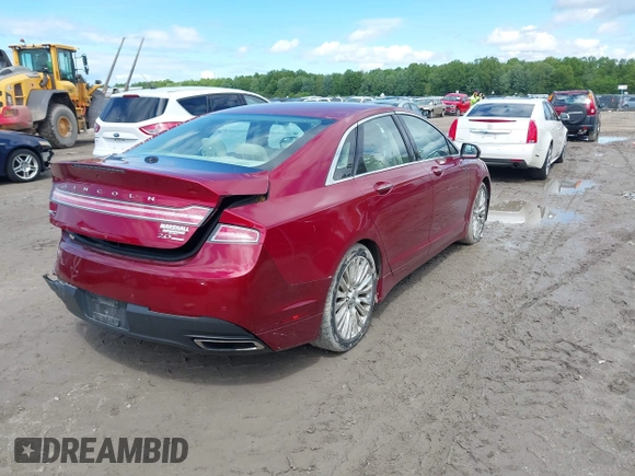 2013 Lincoln MKZ with VIN 3LN6L2G99DR803280, listed as a IAAI auction lot 42343037 with 65,189 mi miles and . Bid and sale history available at DreamBid. Image 4.