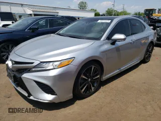 2018 Toyota Camry XSE with VIN 4T1BZ1HK0JU006896, listed as a Copart auction lot 59375525 with 88,585 mi miles and Salvage title. Bid and sale history available at DreamBid. Image 1.