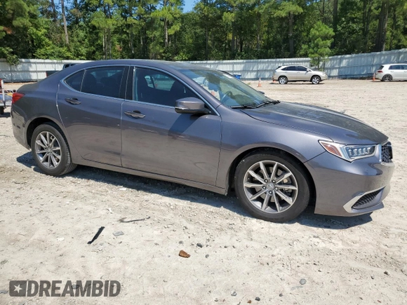 2020 Acura TLX w/Technology Pkg with VIN 19UUB1F58LA017648, listed as a Copart auction lot 63234143 with 0 mi miles. Bid and sale history available at carsss.com. Image 4.