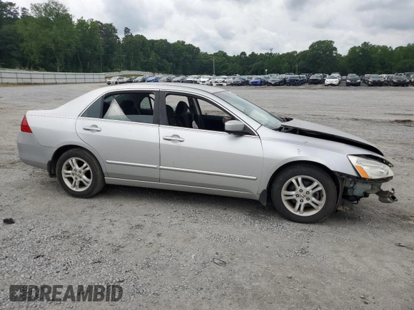 2006 Honda Accord LX SE with VIN 1HGCM56346A155400, listed as a Copart auction lot 58986125 with 284,144 mi miles and Salvage title. Bid and sale history available at DreamBid. Image 4.