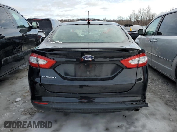 2016 Ford Fusion S with VIN 3FA6P0G70GR366534, listed as a Copart auction lot 88319265 with 61,244 mi miles and Salvage Title. Bid and sale history available at carsss.com. Image 6.