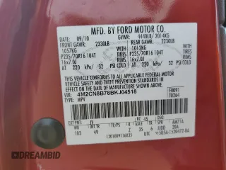 2011 Mercury Mariner с VIN 4M2CN8B78BKJ04518, выставлен на аукционе Copart как лот 78152884 с пробегом 195 558 миль миль и Списание • Salvage title. История ставок и продаж доступна на DreamBid. Изображение 13.
