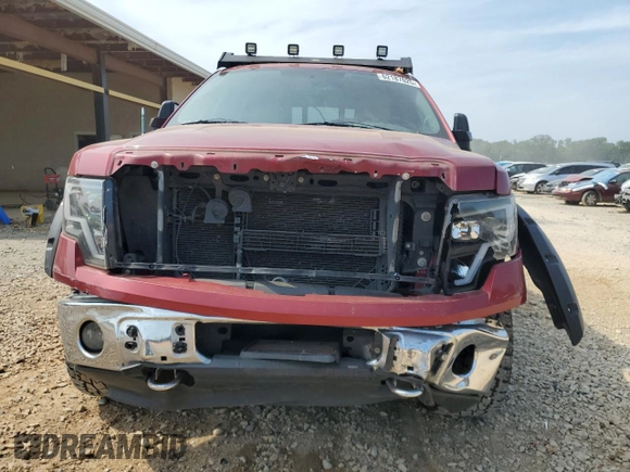 2014 Ford F-150 XL with VIN 1FTFW1EF6EKE95389, listed as a Copart auction lot 62187625 with 133,090 mi miles and Salvage title. Bid and sale history available at DreamBid. Image 5.