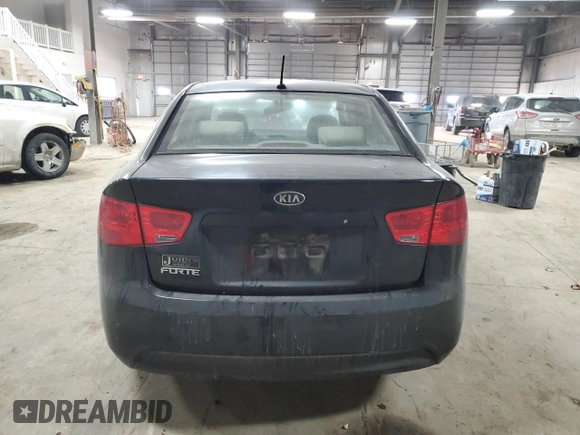 2011 Kia Forte LX with VIN KNAFT4A28B5436736, listed as a Copart auction lot 89303965 with 120,058 mi miles and Salvage Title. Bid and sale history available at carsss.com. Image 6.