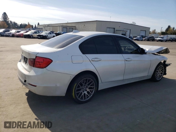 2012 BMW 3 Series 328i with VIN WBA3C1C5XCA696847, listed as a Copart auction lot 53005425 with 143,725 mi miles and Salvage title. Bid and sale history available at DreamBid. Image 3.