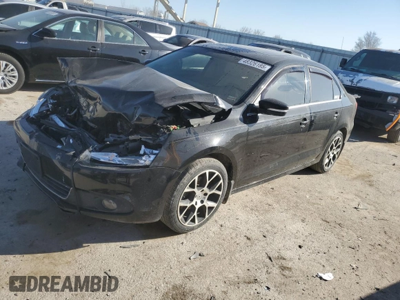 2012 Volkswagen Jetta Sedan TDI w/Premium & Nav with VIN 3VWLL7AJ0CM086753, listed as a Copart auction lot 48326185 with 146,350 mi miles and Salvage Title. Bid and sale history available at carsss.com. Image 1.