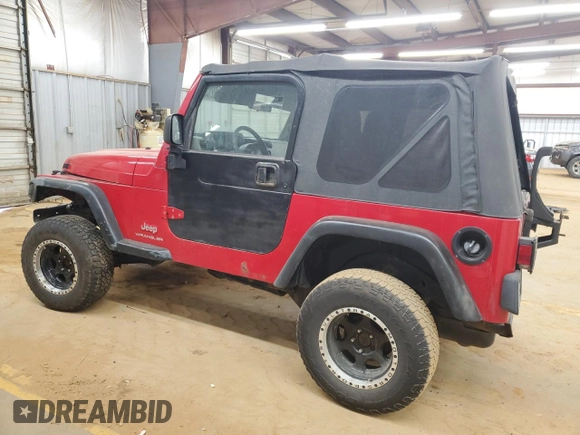 2004 Jeep Wrangler SE с VIN 1J4FA29164P771472, выставлен на аукционе Copart как лот 48162335 с пробегом 175 764 миль миль и Списание • Salvage title. История ставок и продаж доступна на DreamBid. Изображение 2.