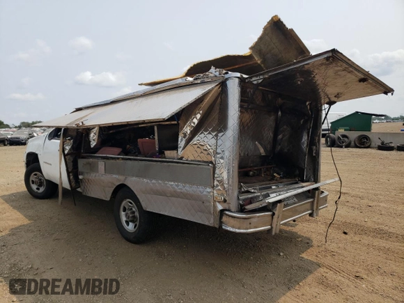 2008 GMC Sierra 1500 with VIN 1GTHC24K58E173917, listed as a Copart auction lot 63763594 with Not Provided miles and Salvage Title. Bid and sale history available at DreamBid. Image 2.