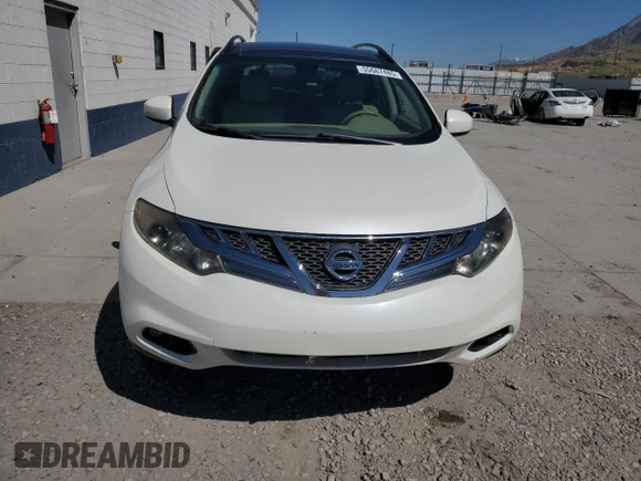 2012 Nissan Murano S with VIN JN8AZ1MW9CW227689, listed as a Copart auction lot 55667485 with 81,568 mi miles and Salvage Title. Bid and sale history available at DreamBid. Image 5.