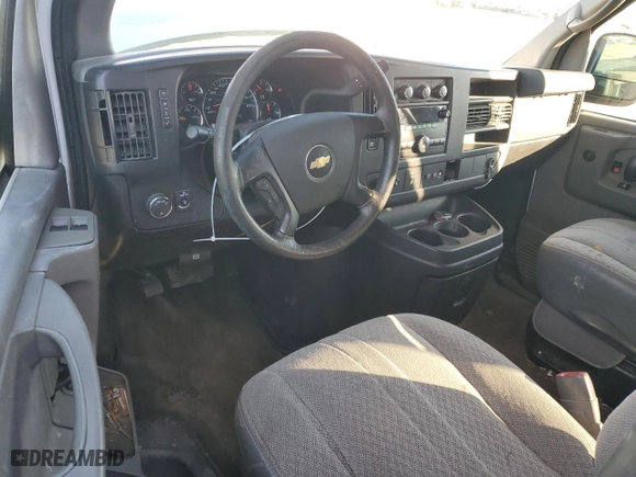 2012 Chevrolet Express Passenger 1LT with VIN 1GAZG1FA6C1128811, listed as a Copart auction lot 89376155 with 165,888 mi miles and Salvage Title. Bid and sale history available at carsss.com. Image 8.