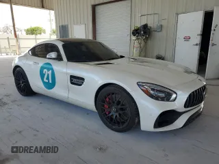 2016 Mercedes-Benz AMG GT with VIN WDDYJAJA2GA000623, listed as a Copart auction lot 62283175 with 37,741 mi miles and Salvage title. Bid and sale history available at DreamBid. Image 4.