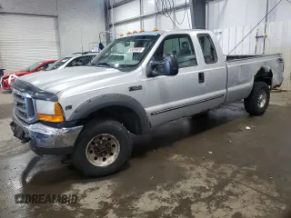 2000 Ford F-250 XL with VIN 1FTNX21SXYEB64948, listed as a Copart auction lot 55855625 with 242,577 mi miles and Salvage title. Bid and sale history available at DreamBid. Image 1.