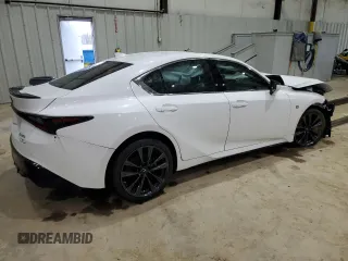 2021 Lexus IS 350 F Sport with VIN JTHGZ1E25M5019560, listed as a Copart auction lot 51089665 with Not Provided miles and Salvage Title. Bid and sale history available at DreamBid. Image 3.