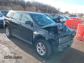 2016 Chevrolet Equinox LS with VIN 2GNFLEEK9G6213224, listed as a IAAI auction lot 41694973 with 174,553 mi miles. Bid and sale history available at carsss.com. Image 1.