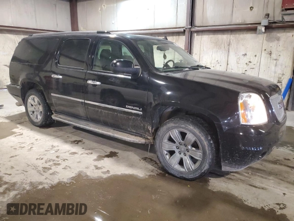 2013 GMC Yukon XL Denali with VIN 1GKS2MEF1DR180473, listed as a Copart auction lot 45348225 with 161,383 mi miles and Salvage Title. Bid and sale history available at carsss.com. Image 4.