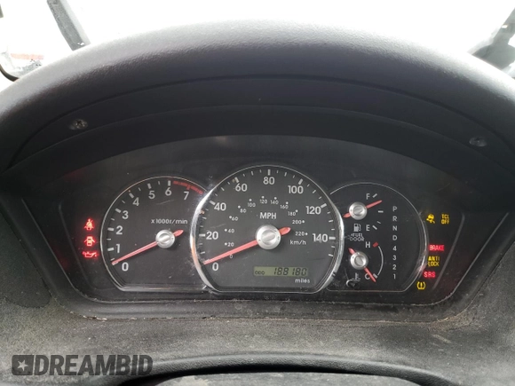 2007 Mitsubishi Endeavor LS with VIN 4A4MN21S47E039405, listed as a Copart auction lot 44543655 with 188,180 mi miles and Salvage Title. Bid and sale history available at carsss.com. Image 9.