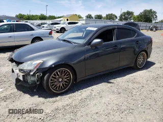2008 Lexus IS 250 z VIN JTHBK262085052216, wystawiony jako Copart lot #56524165 z przebiegiem 165 113 mil mil oraz Szkoda całkowita • Salvage title. Historia ofert i sprzedaży dostępna na DreamBid. Obrazek 1.