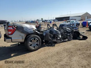 2021 Ford F-150 XL with VIN 1FTEW1EPXMFB48885, listed as a Copart auction lot 59351635 with Not provided miles and Non repairable. Bid and sale history available at DreamBid. Image 3.