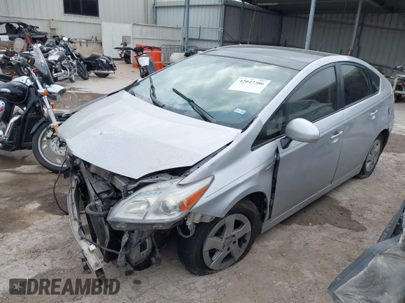 2010 Toyota Prius II with VIN JTDKN3DU2A0152775, listed as a IAAI auction lot 42047386 with 172,994 mi miles and . Bid and sale history available at DreamBid. Image 17.