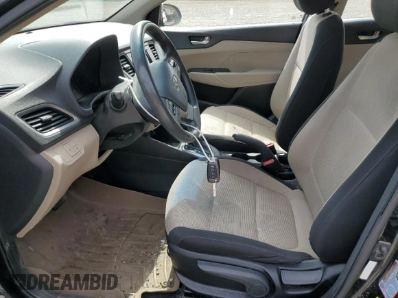 2018 Hyundai Accent SE with VIN 3KPC24A37JE033710, listed as a Copart auction lot 52130895 with 156,921 mi miles and Clean Title. Bid and sale history available at carsss.com. Image 7.