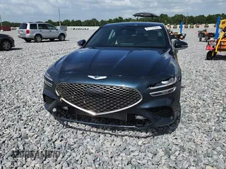 2023 Genesis G70 2.0T with VIN KMTG34TA3PU108506, listed as a Copart auction lot 61137005 with 40,950 mi miles and Salvage title. Bid and sale history available at DreamBid. Image 13.