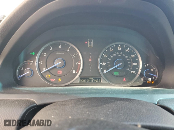 2010 Honda Accord Crosstour EX-L with VIN 5J6TF1H5XAL007680, listed as a Copart auction lot 50163785 with 208,379 mi miles and Salvage Title. Bid and sale history available at carsss.com. Image 9.