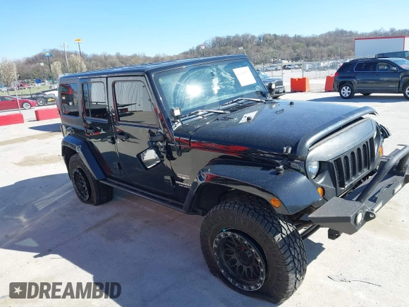2013 Jeep Wrangler Unlimited Sahara with VIN 1C4BJWEG3DL617511, listed as a IAAI auction lot 41842979 with 149,980 mi miles and . Bid and sale history available at DreamBid. Image 13.