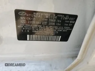 2016 Hyundai Elantra GT with VIN KMHD35LH6GU316279, listed as a Copart auction lot 70252724 with 42,791 mi miles and Salvage Title. Bid and sale history available at carsss.com. Image 14.