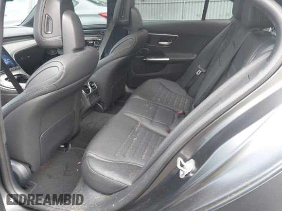 2025 Mercedes-Benz C 43 AMG with VIN W1KAF8HB1SR256613, listed as a IAAI auction lot 42376954 with 1,570 mi miles and . Bid and sale history available at DreamBid. Image 8.