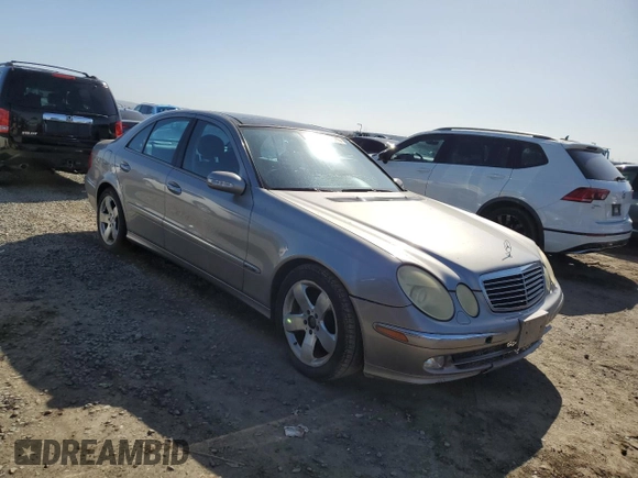 2003 Mercedes-Benz E-Class 5.0L with VIN WDBUF70J43A141846, listed as a Copart auction lot 49706765 with 199,428 mi miles and Salvage Title. Bid and sale history available at carsss.com. Image 4.