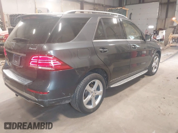 2016 Mercedes-Benz GLE 350 with VIN 4JGDA5HB8GA770397, listed as a IAAI auction lot 42281988 with 132,625 mi miles and . Bid and sale history available at DreamBid. Image 4.