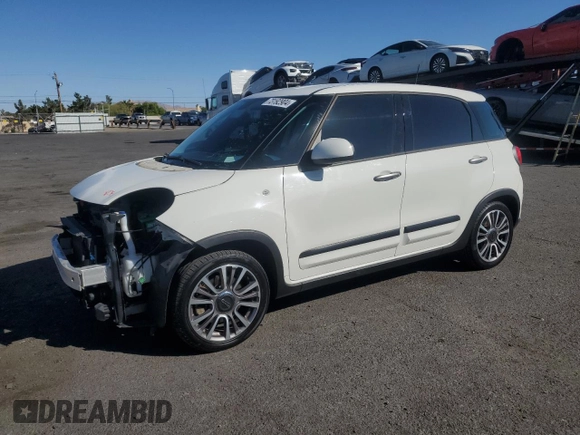 2019 FIAT 500L Trekking with VIN ZFBNFADH3KZ042173, listed as a Copart auction lot 73192904 with 51,624 mi miles and Salvage Title. Bid and sale history available at carsss.com. Image 1.