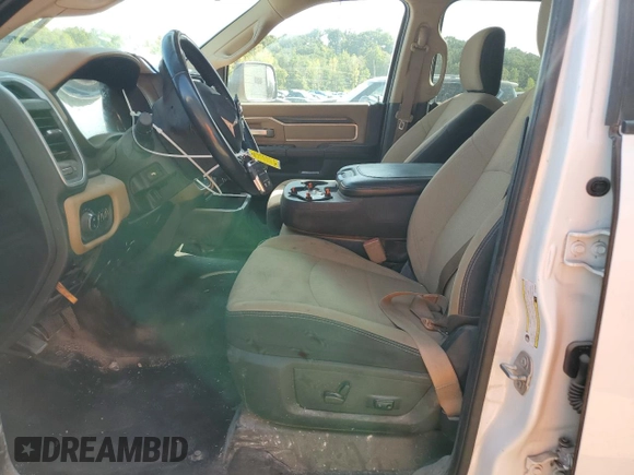 2020 Ram 2500 Big Horn with VIN 3C6UR5JJ2LG200364, listed as a Copart auction lot 70849704 with 93,155 mi miles and Salvage Title. Bid and sale history available at carsss.com. Image 7.