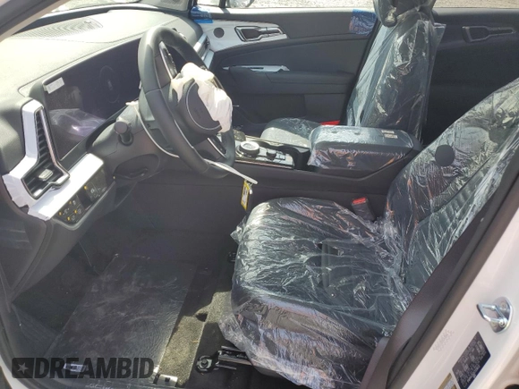 2025 Kia Sportage SX-Prestige with VIN KNDPXCDG5S7228122, listed as a Copart auction lot 54553875 with 20 mi miles and Salvage title. Bid and sale history available at DreamBid. Image 7.