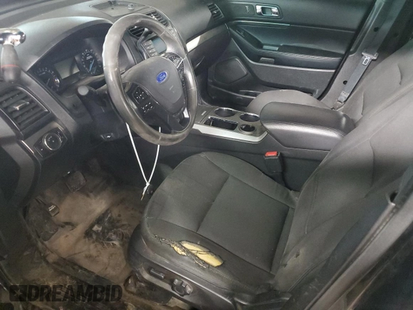 2016 Ford Utility Police Interceptor with VIN 1FM5K8AR4GGA63806, listed as a Copart auction lot 80040954 with 167,168 mi miles and Salvage Title. Bid and sale history available at carsss.com. Image 7.