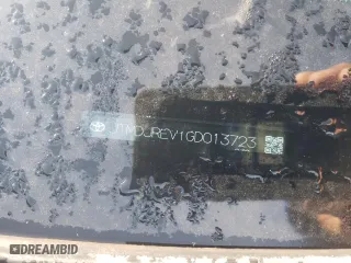 2016 Toyota RAV4 Hybrid Limited with VIN JTMDJREV1GD013723, listed as a Copart auction lot 64796202 with 48,489 mi miles. Bid and sale history available at carsss.com. Image 10.