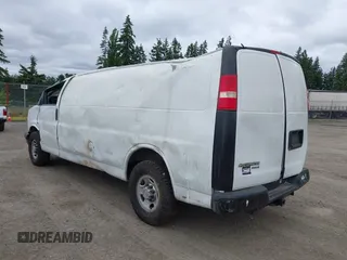 2013 Chevrolet Express Cargo with VIN 1GCWGGBA9D1163007, listed as a IAAI auction lot 42438809 with Not provided miles and . Bid and sale history available at DreamBid. Image 3.
