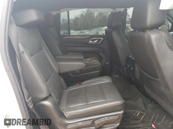 2021 Chevrolet Suburban with VIN 1GNSCCKT6MR473628, listed as a Copart auction lot 87695725 with 57,110 mi miles and Salvage title. Bid and sale history available at DreamBid. Image 11.