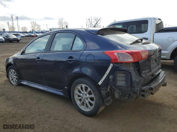 2013 Mitsubishi Lancer Sportback ES with VIN JA32X2HU1DU604077, listed as a Copart auction lot 37117024 with 153,761 mi miles and Clean Title. Bid and sale history available at carsss.com. Image 2.
