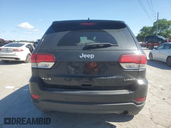 2020 Jeep Grand Cherokee Laredo with VIN 1C4RJFAG0LC435977, listed as a Copart auction lot 58312355 with 23,121 mi miles and Clean title. Bid and sale history available at DreamBid. Image 6.